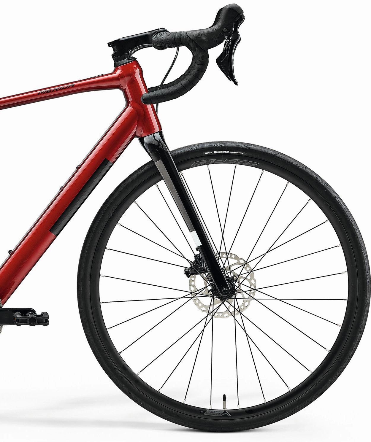 Merida eScultura 400 Electric Road Bike 2025 - Red