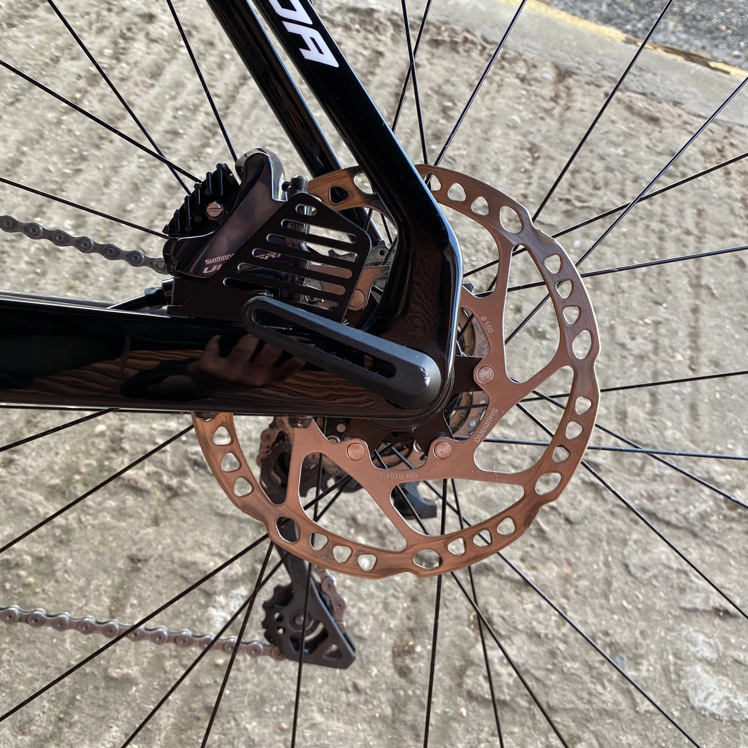 Merida Reacto 5000 Bahrain Victorious Ultegra Carbon Disc Aero Road Bike - L 56cm