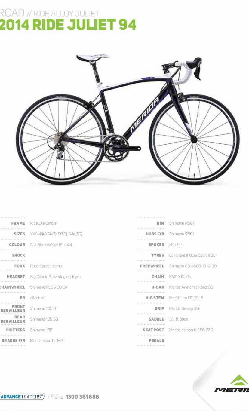 Merida Ride Juliet 94 2014