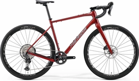 Merida Silex 700 Gravel Bike 2025 - Dark Red