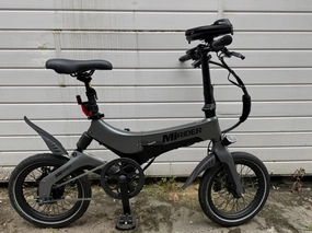 MiRider  One 2023 Folding Electric Bike - Onyx Grey