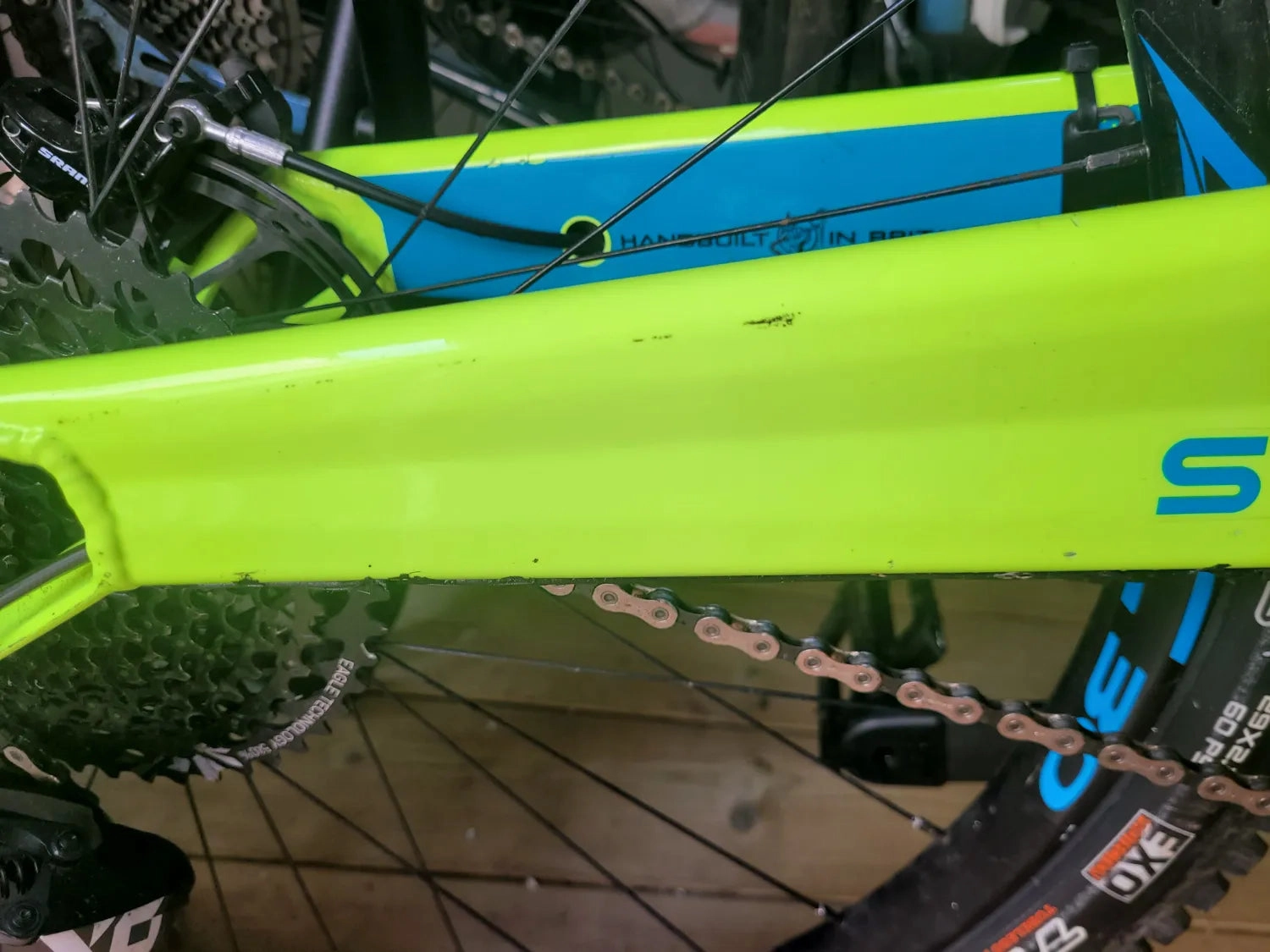 Orange Stage 5 RS X01 Eagle Build 2018