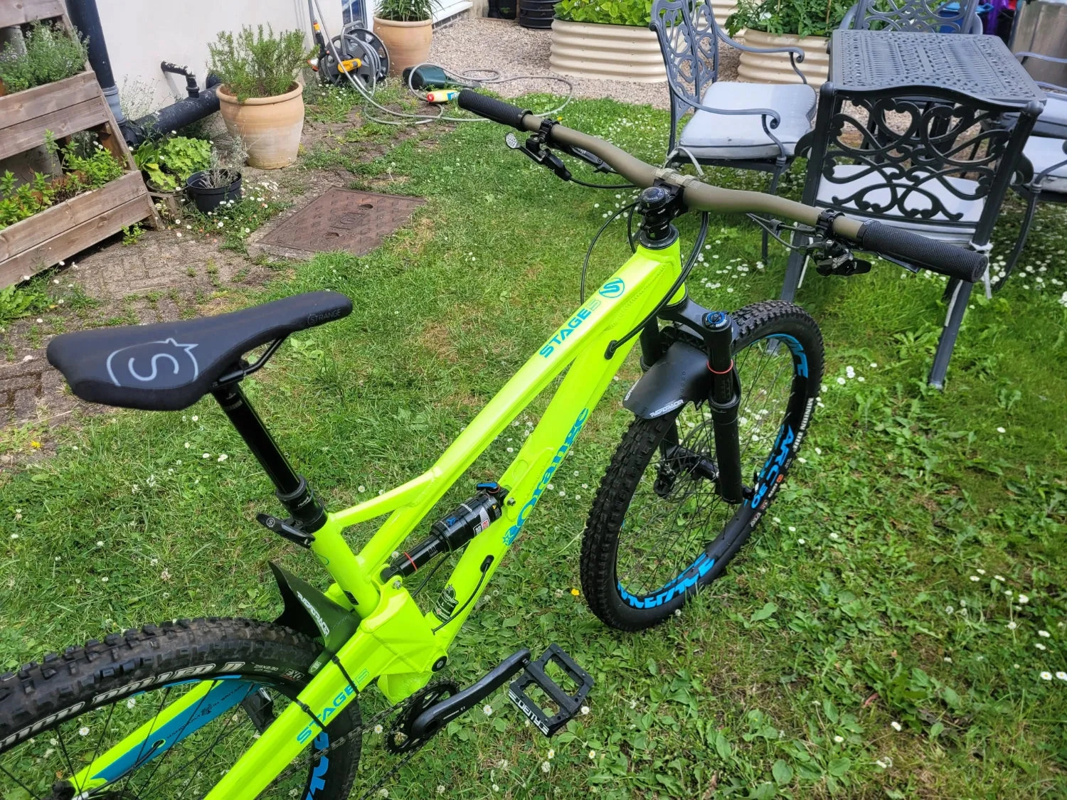 Orange Stage 5 RS X01 Eagle Build 2018