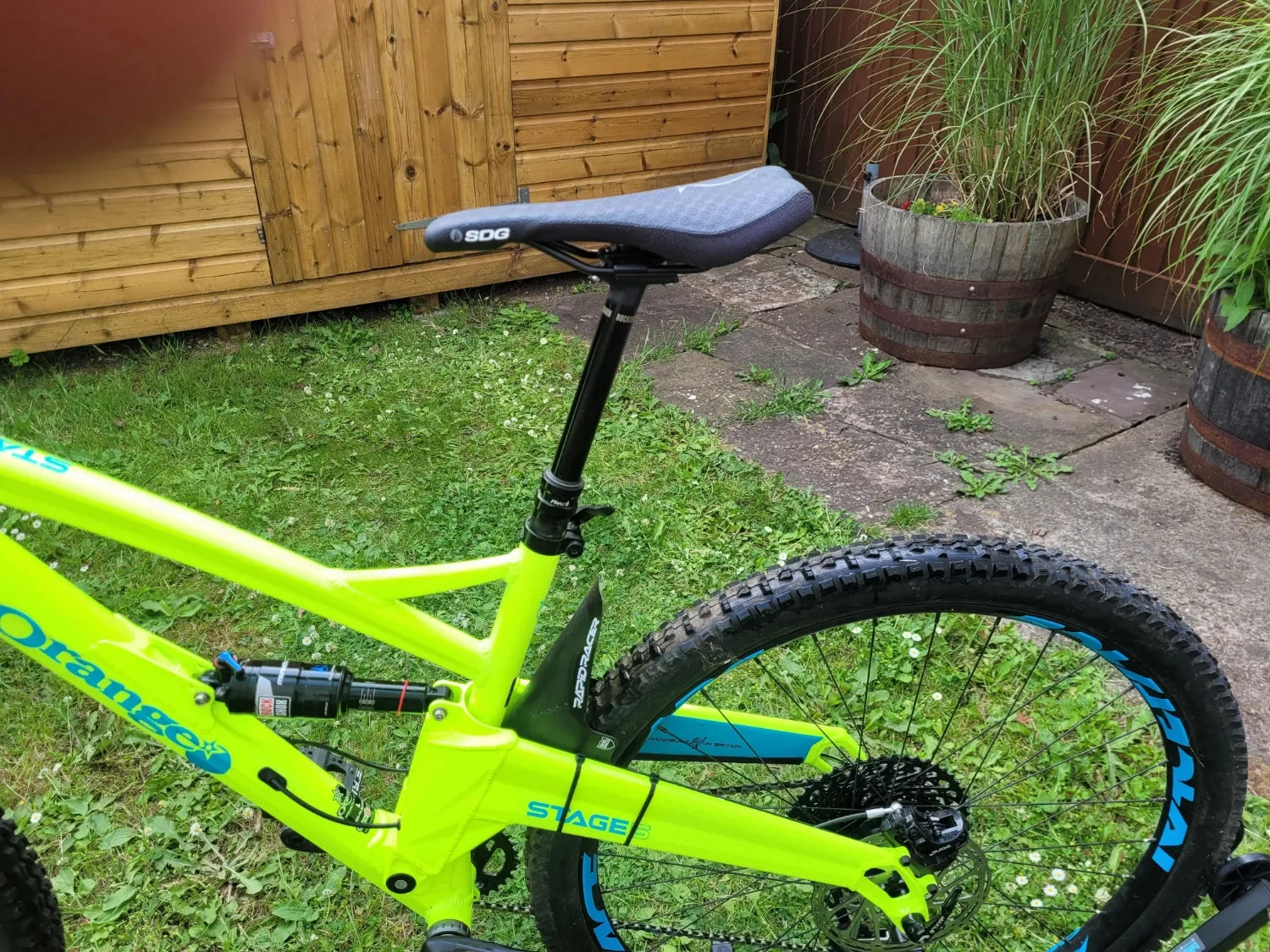 Orange Stage 5 RS X01 Eagle Build 2018