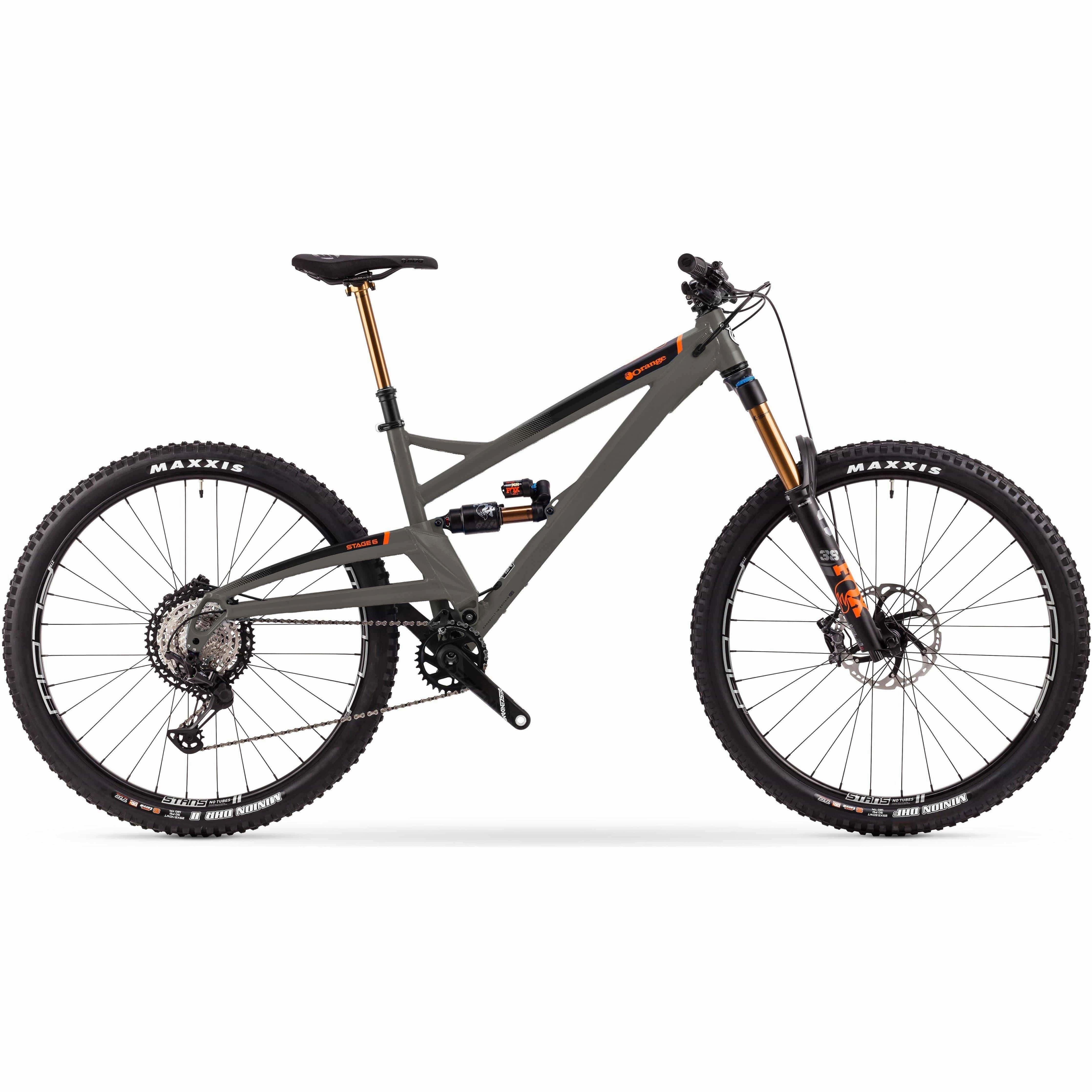 Orange Stage 6 Factory Mountain Bike 2021 - Charcoal Grey