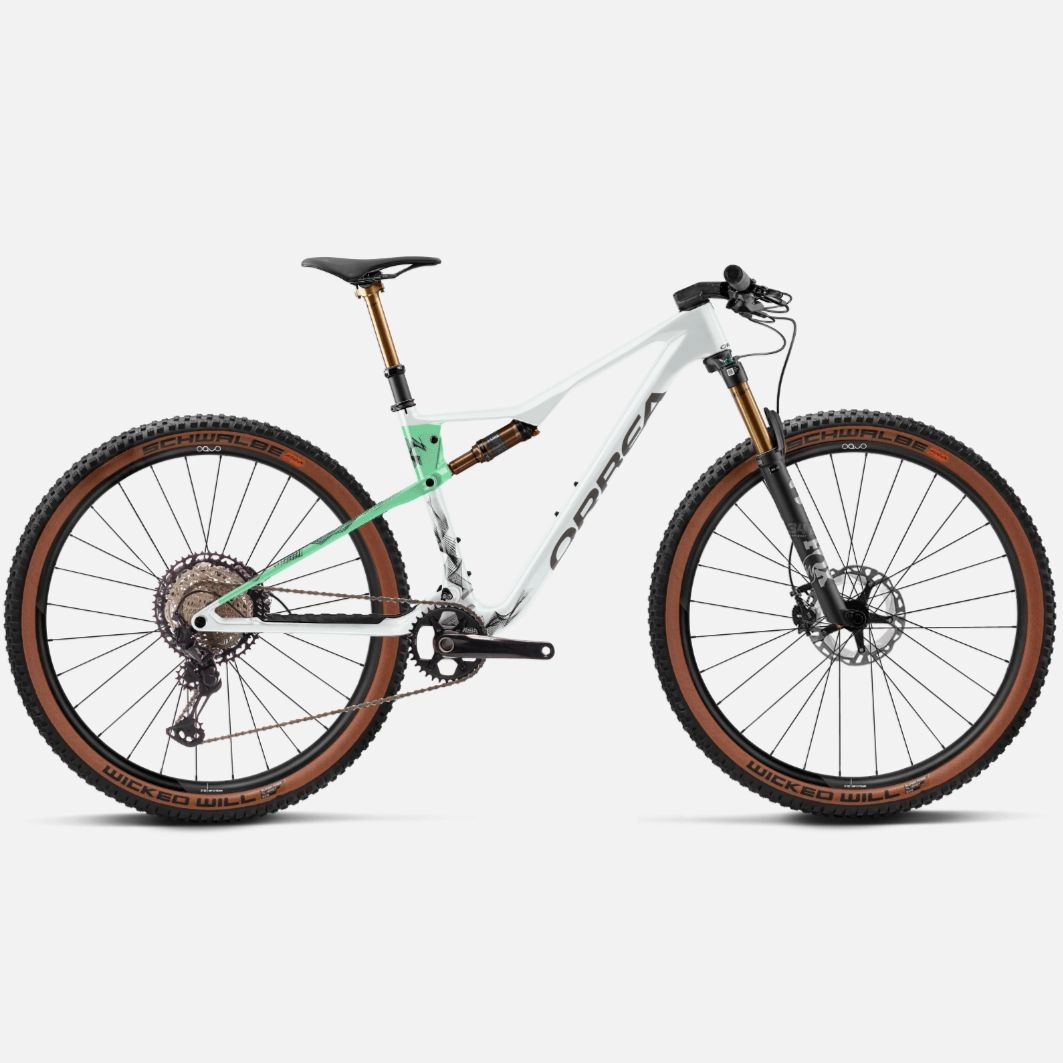 Orbea Oiz M-Pro custom - White green
