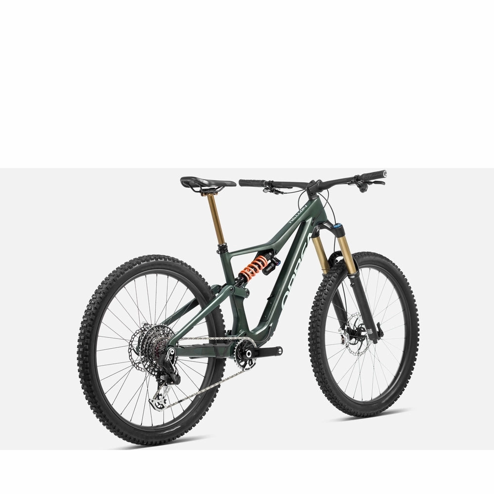Orbea Rallon M11 AXS Dual Suspension Mountain Bike - Forest Green/Blue Stone