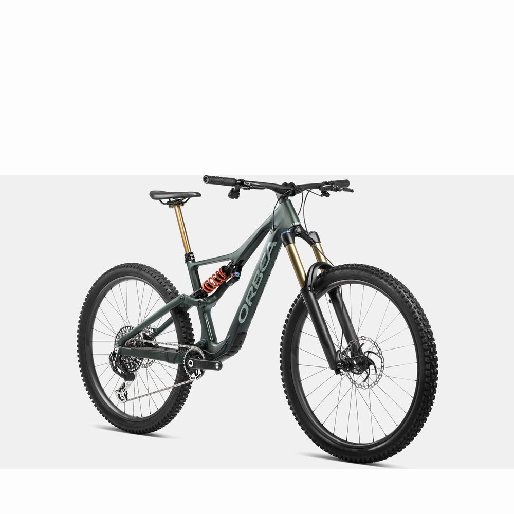 Orbea Rallon M11 AXS Dual Suspension Mountain Bike - Forest Green/Blue Stone