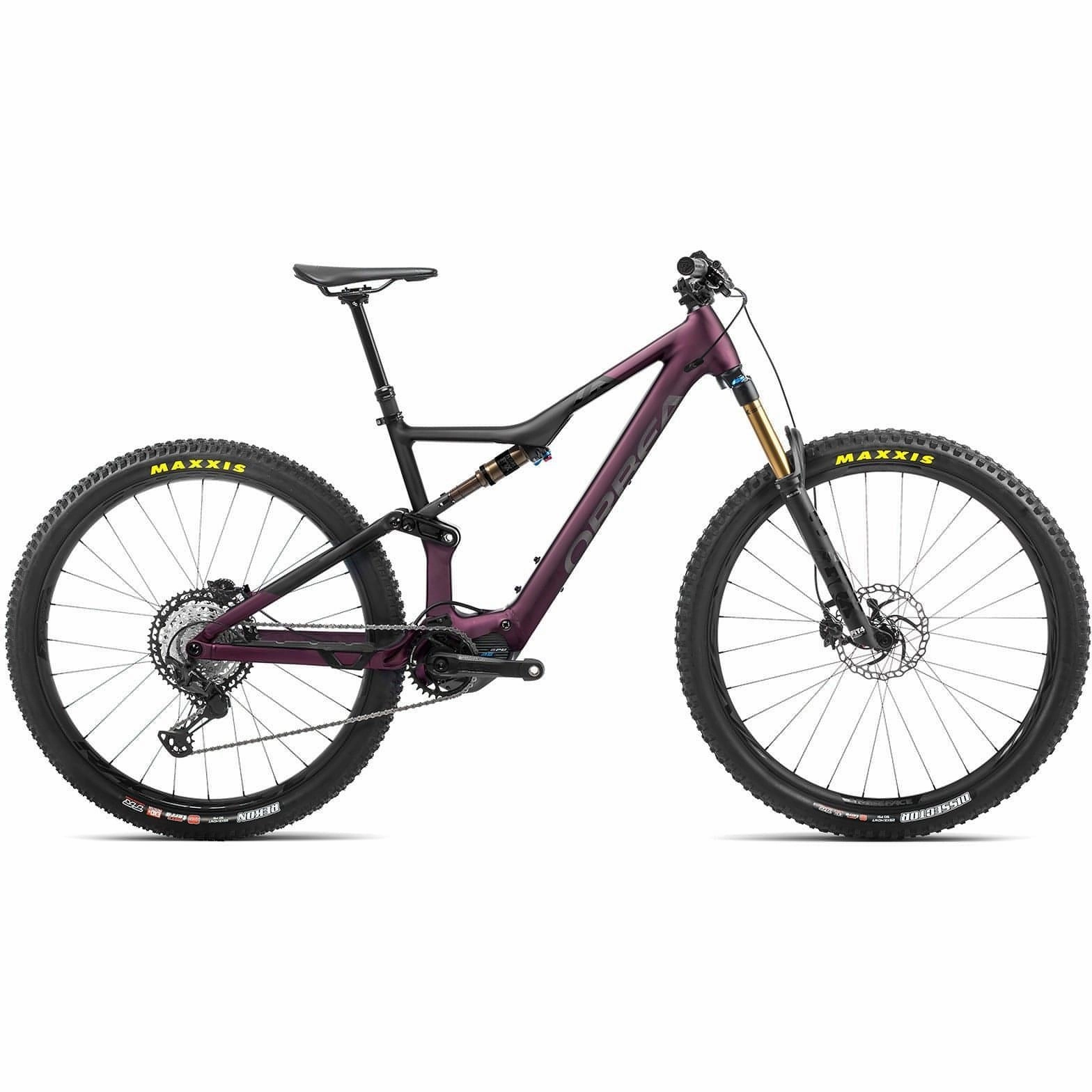 Orbea Rise H10 Electric Mountain Bike 2022 - Mulberry