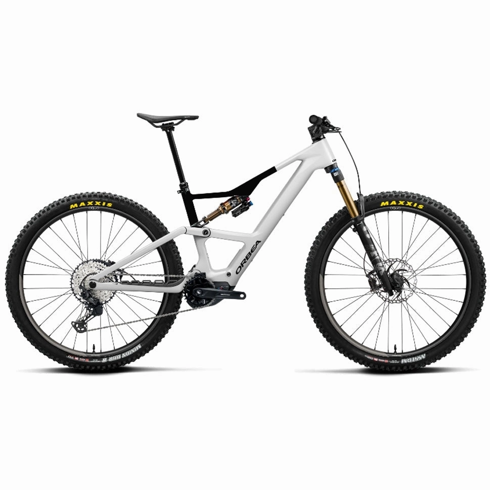 Orbea Rise LT M10 630Wh - White black