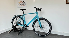 Orbea Vibe H30 Hybrid/City Bike XL EXTRA LARGE Flat Bar Sky Blue Electric Bike
