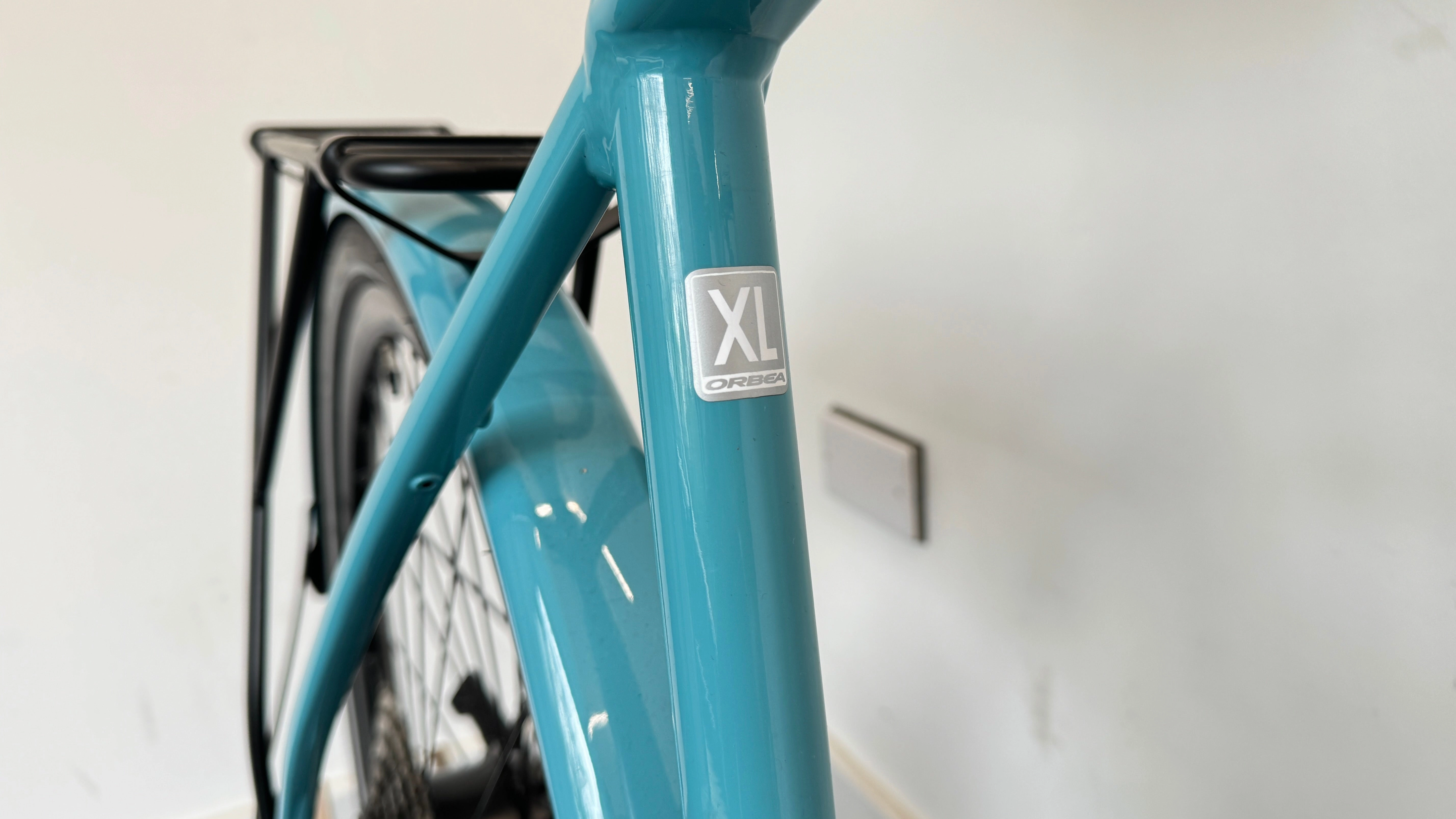 Orbea Vibe H30 Hybrid/City Bike XL EXTRA LARGE Flat Bar Sky Blue Electric Bike