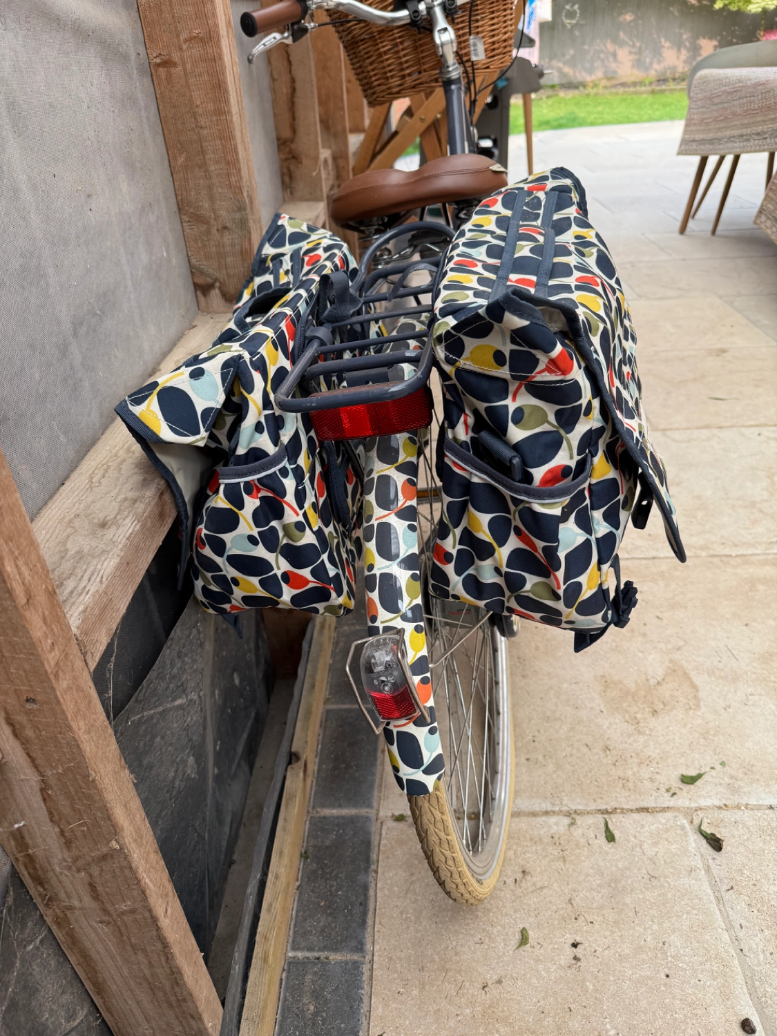 Orla Kiely Olive and Orange 2018