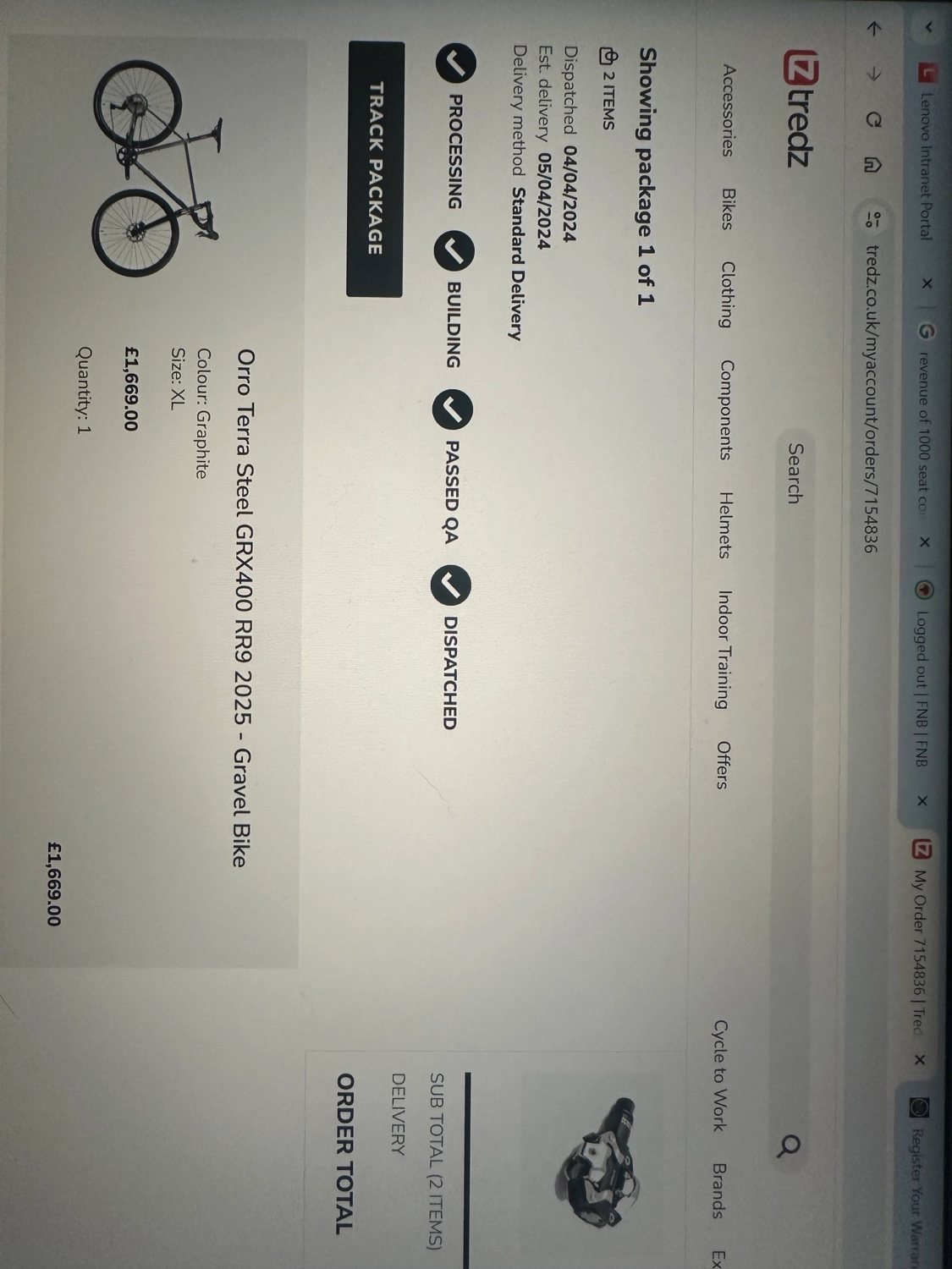 Orro Terra S GRX400 2023
