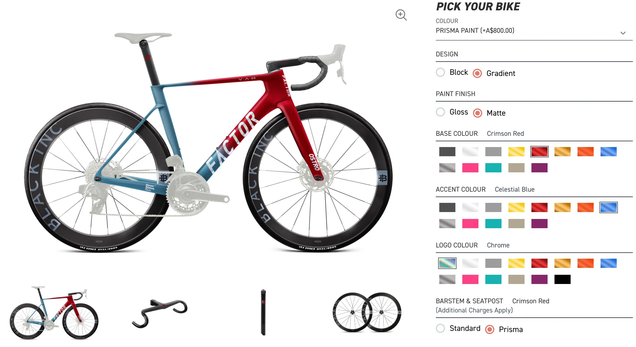 OSTRO VAM - Premium Package w/ Wheels