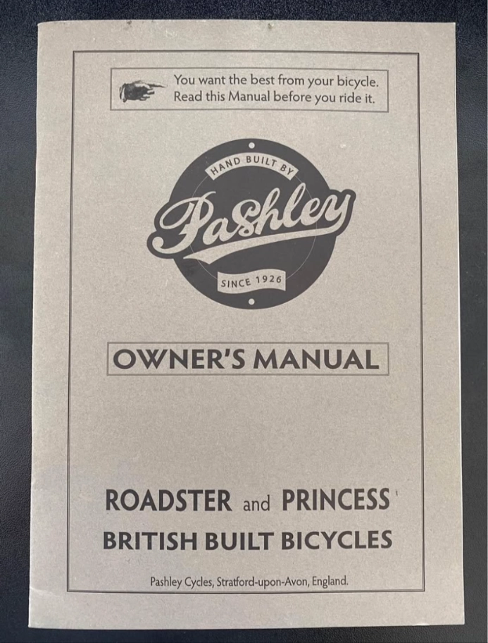 Pashley Roadster and princess British built bicycles  2020