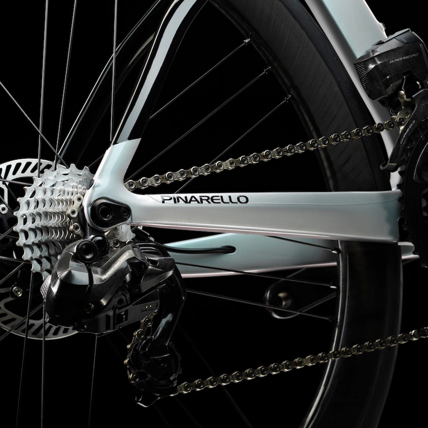 Pinarello Dogma F Super Record WLS Bora WTO 45 - Silver