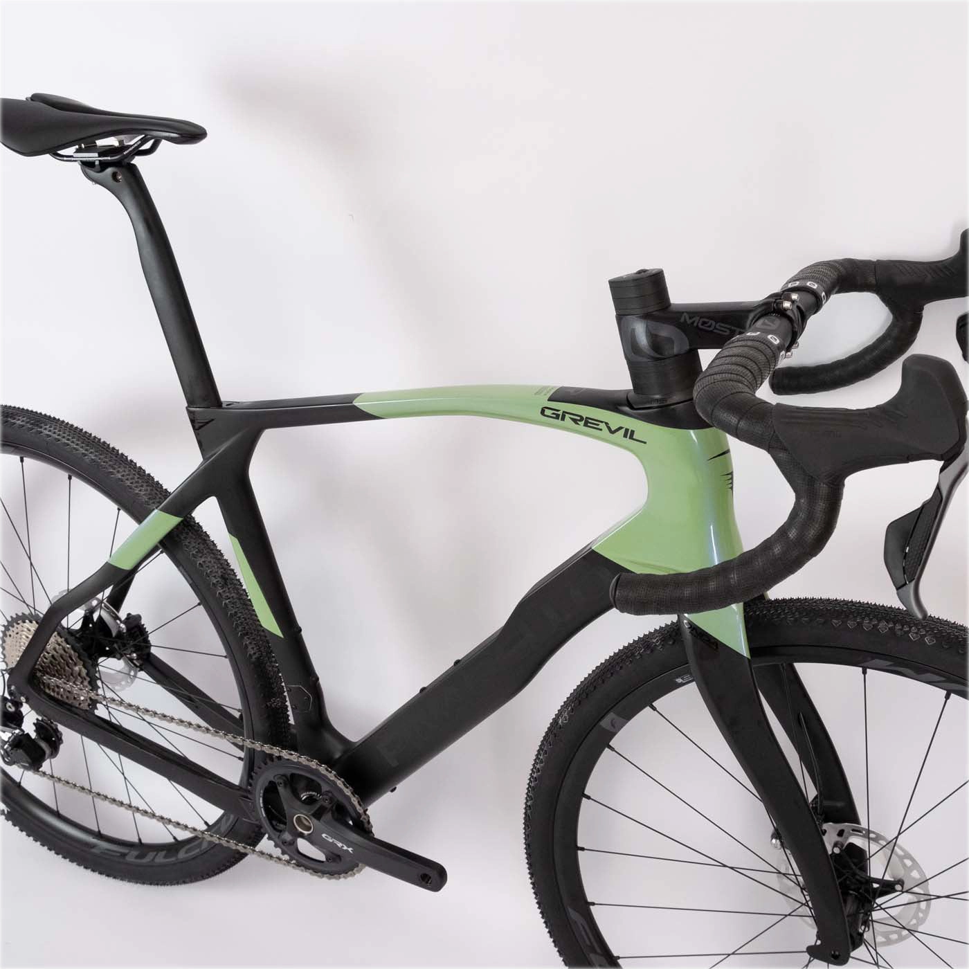 Pinarello Grevil GRX Di2 - Black green