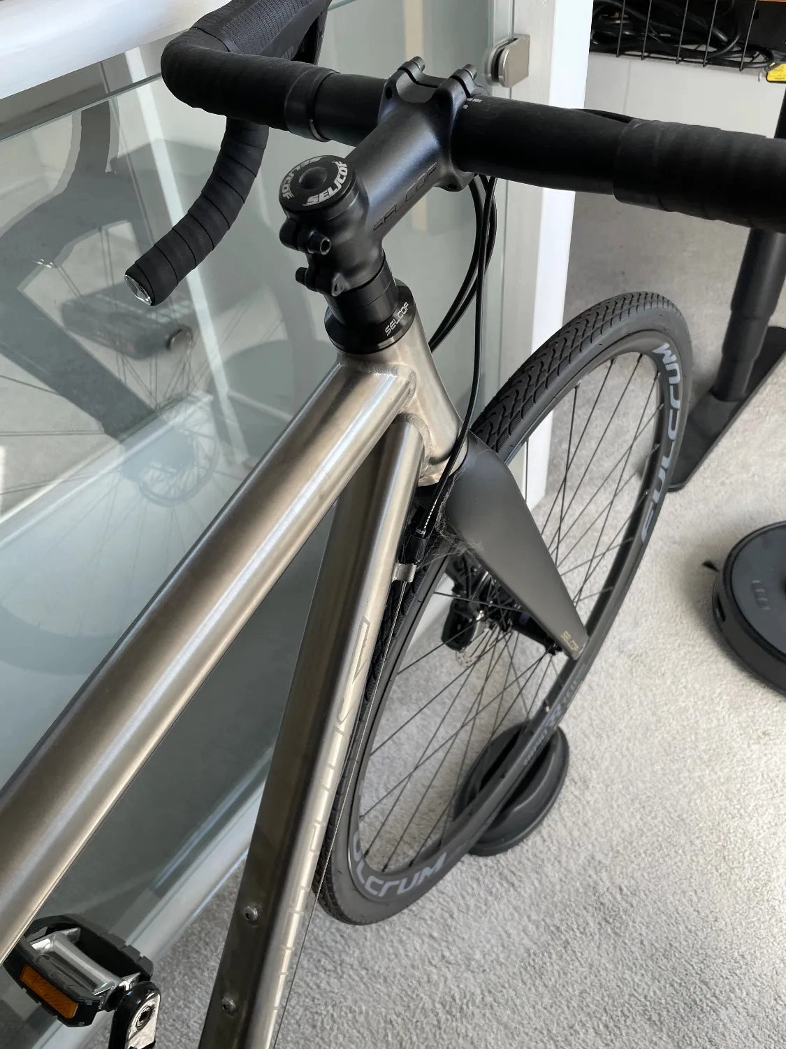 Planet X Titus Roadrunner SRAM Force 22 Titanium Road Bike 2022