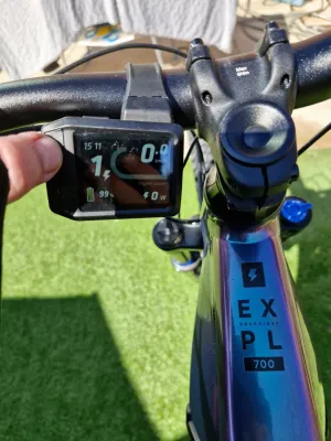 ROCKRIDER 29" 630 Wh Electric Touring Mountain Bike E-EXPL 700 2023