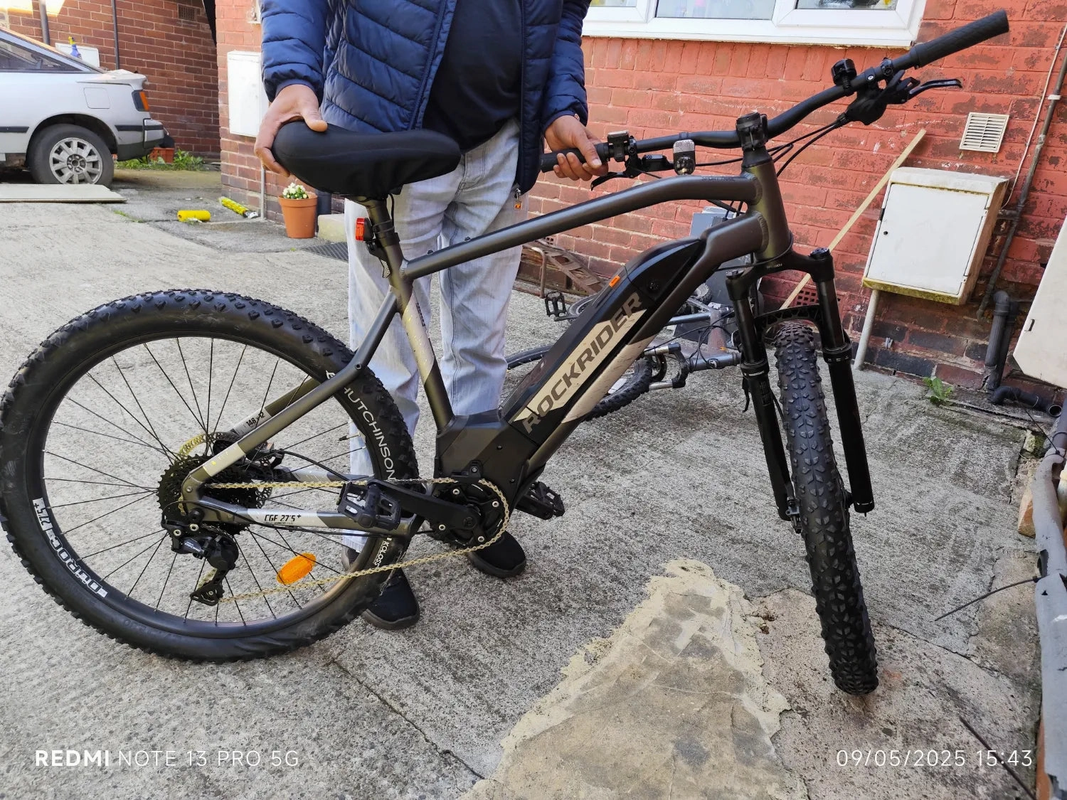 Rockrider 27.5"  Electric Semi-Rigid MTB Bike E-ST 900 2023