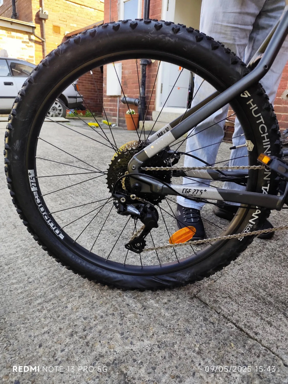 Rockrider 27.5"  Electric Semi-Rigid MTB Bike E-ST 900 2023
