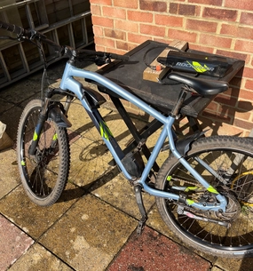 Rockrider 27.5" Hardtail Electric Mountain Bike E-ST100 2023