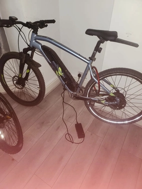 ROCKRIDER 27.5" Hardtail Electric Mountain Bike E-ST 100 2023