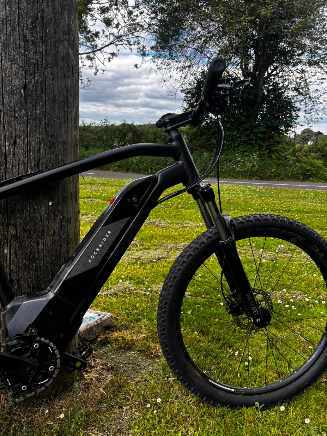 ROCKRIDER 27.5" Hardtail Electric Mountain Bike E-ST 500 2023