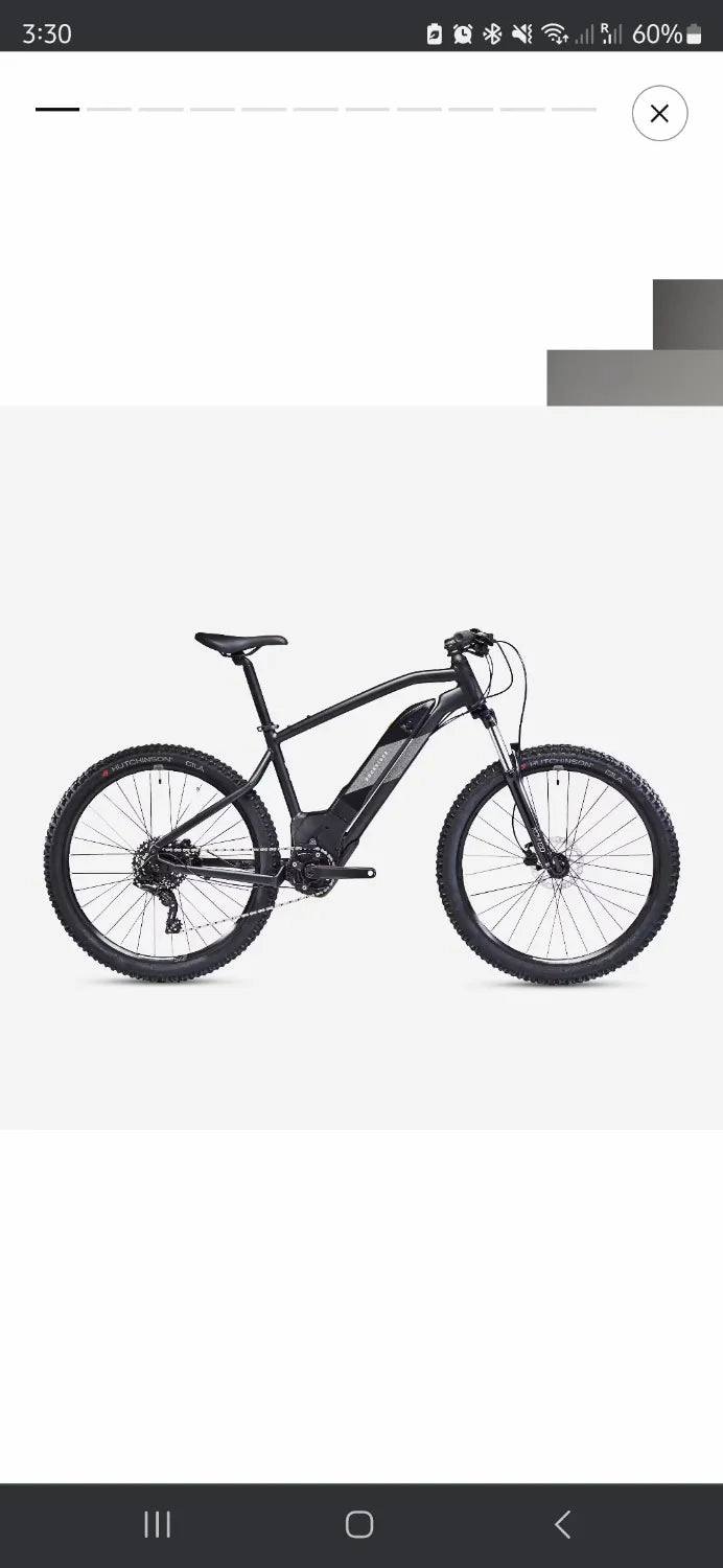 ROCKRIDER 27.5" Hardtail Electric Mountain Bike E-ST 500 2023
