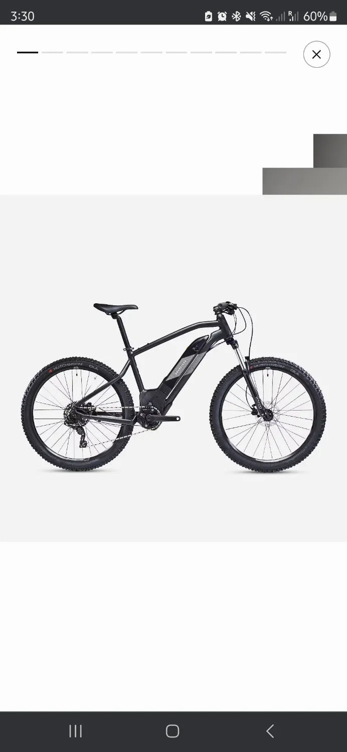 ROCKRIDER 27.5" Hardtail Electric Mountain Bike E-ST 500 2023