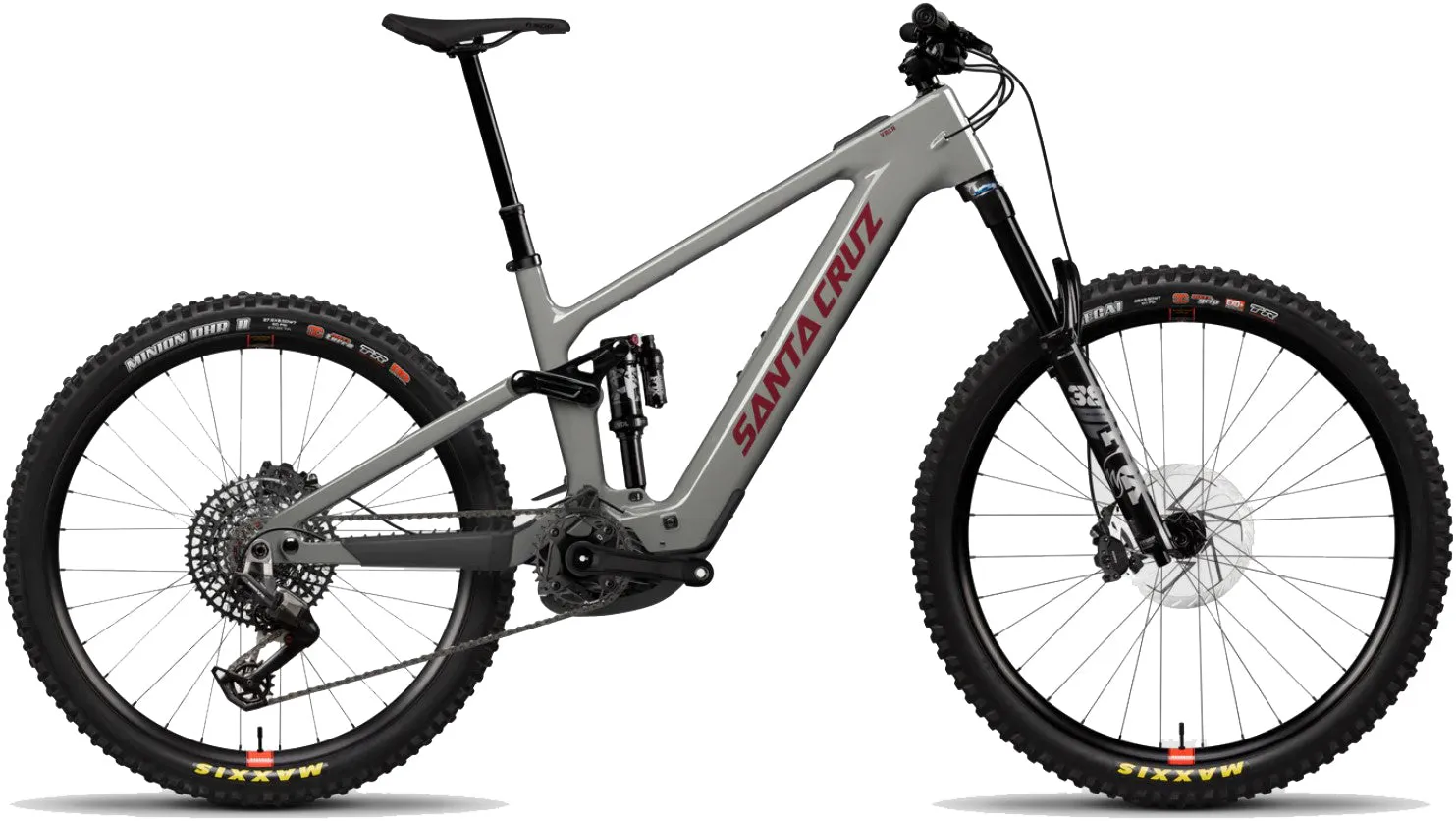 Santa Cruz Vala MX C 90 Electric Mountain Bike 2025 - Gloss Grey