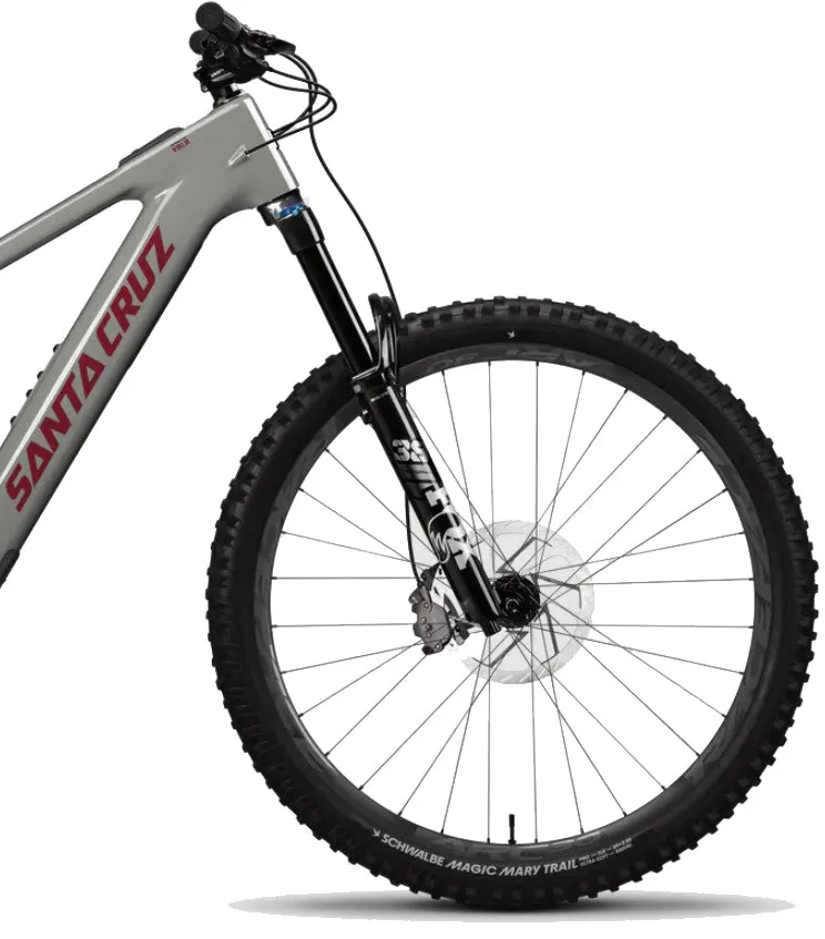 Santa Cruz Vala MX C S Electric Mountain Bike 2025 - Gloss Grey