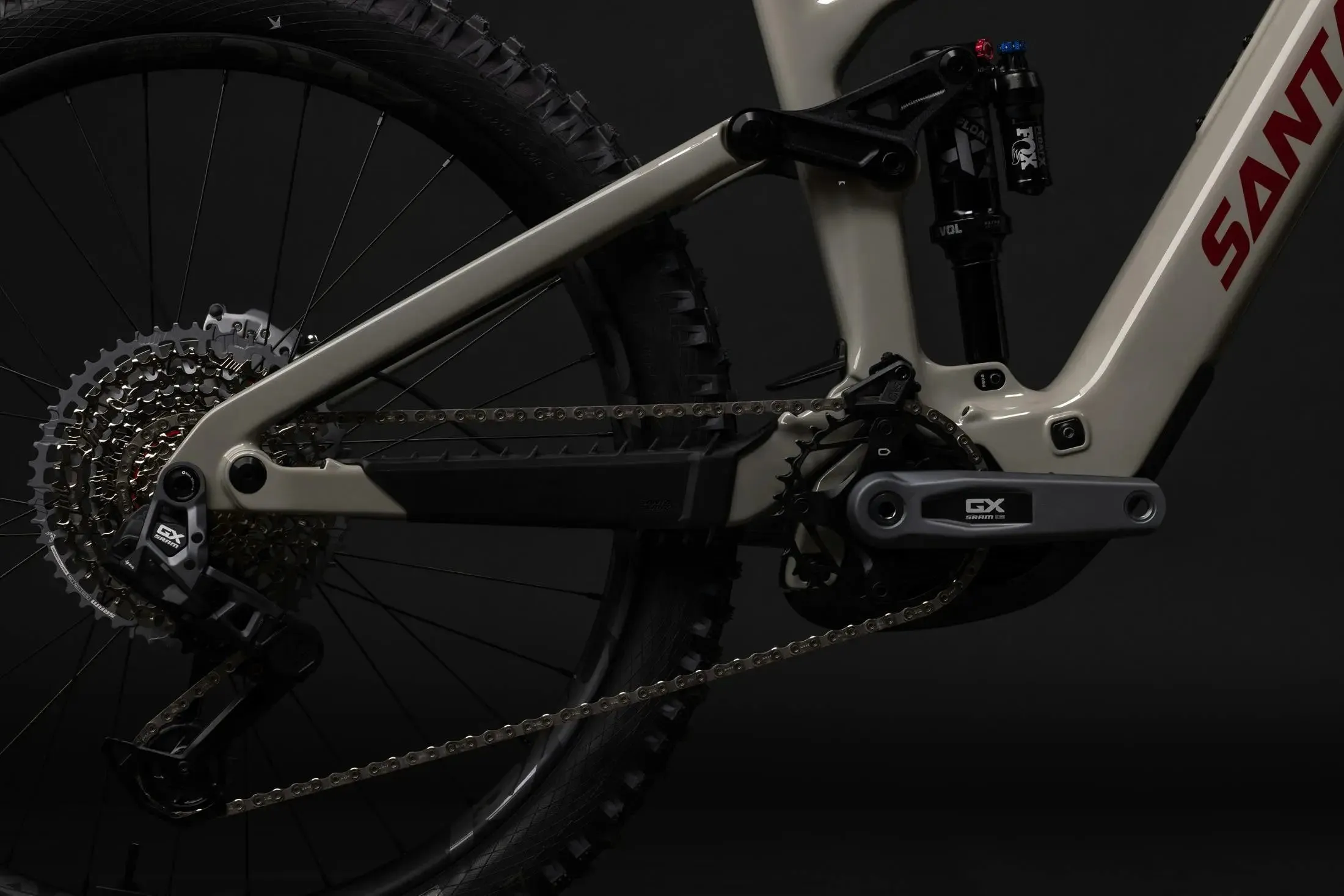 Santa Cruz Vala MX C S Electric Mountain Bike 2025 - Gloss Grey