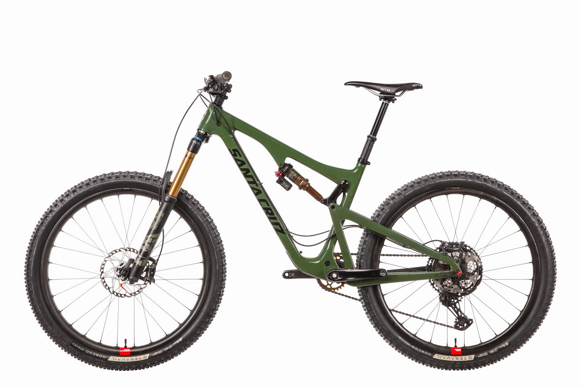 Santa Cruz Bronson Carbon CC XT Reserve Mountain Bike - 2018, Medium