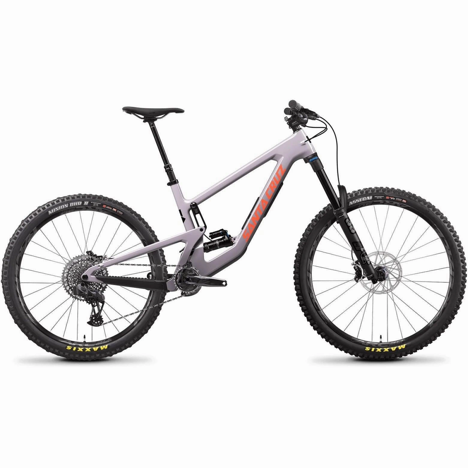 Santa Cruz Nomad 6 C GX AXS Carbon Mountain Bike 2023 - Gloss Gypsum