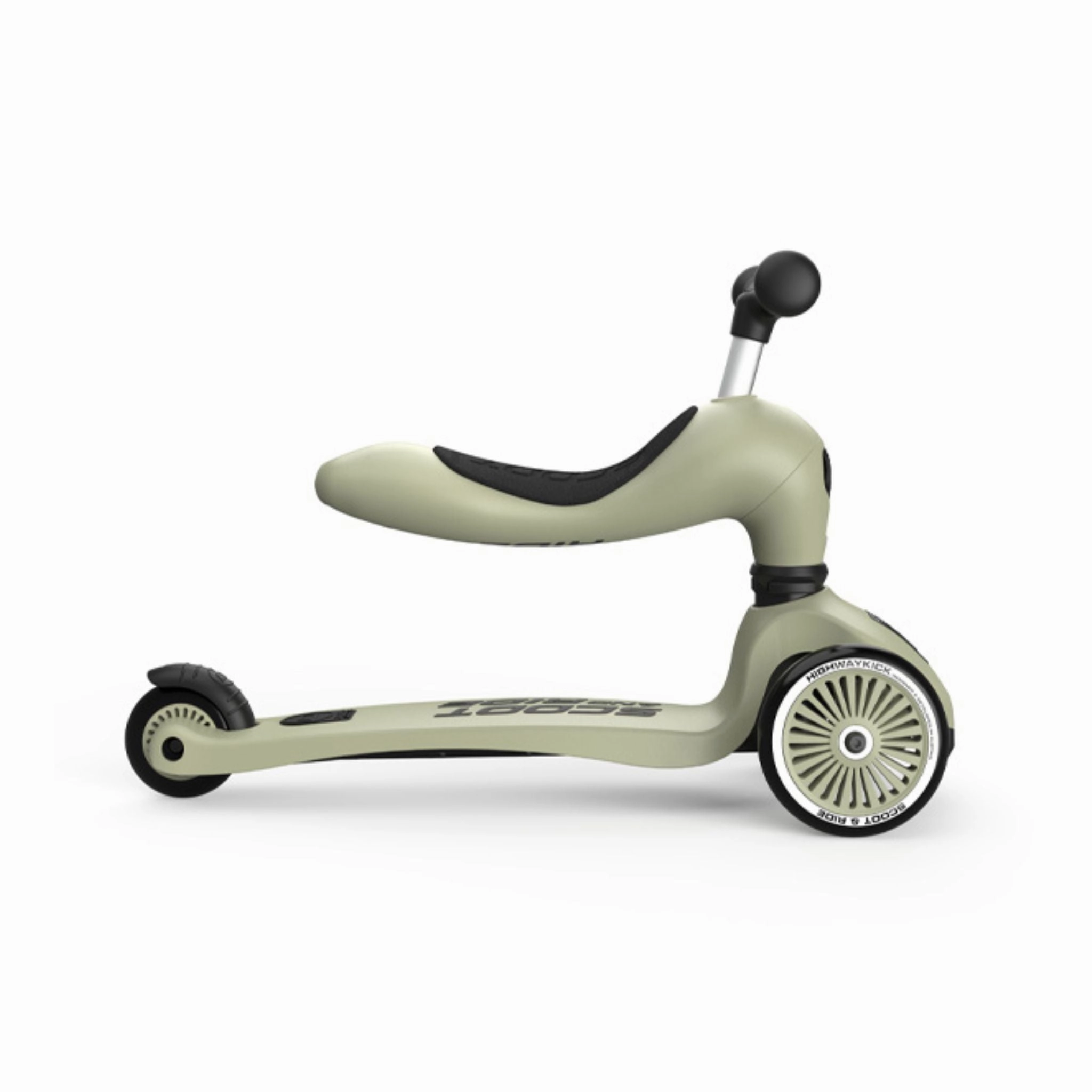 Scoot & Ride Highwaykick 1 Scooter - Olive