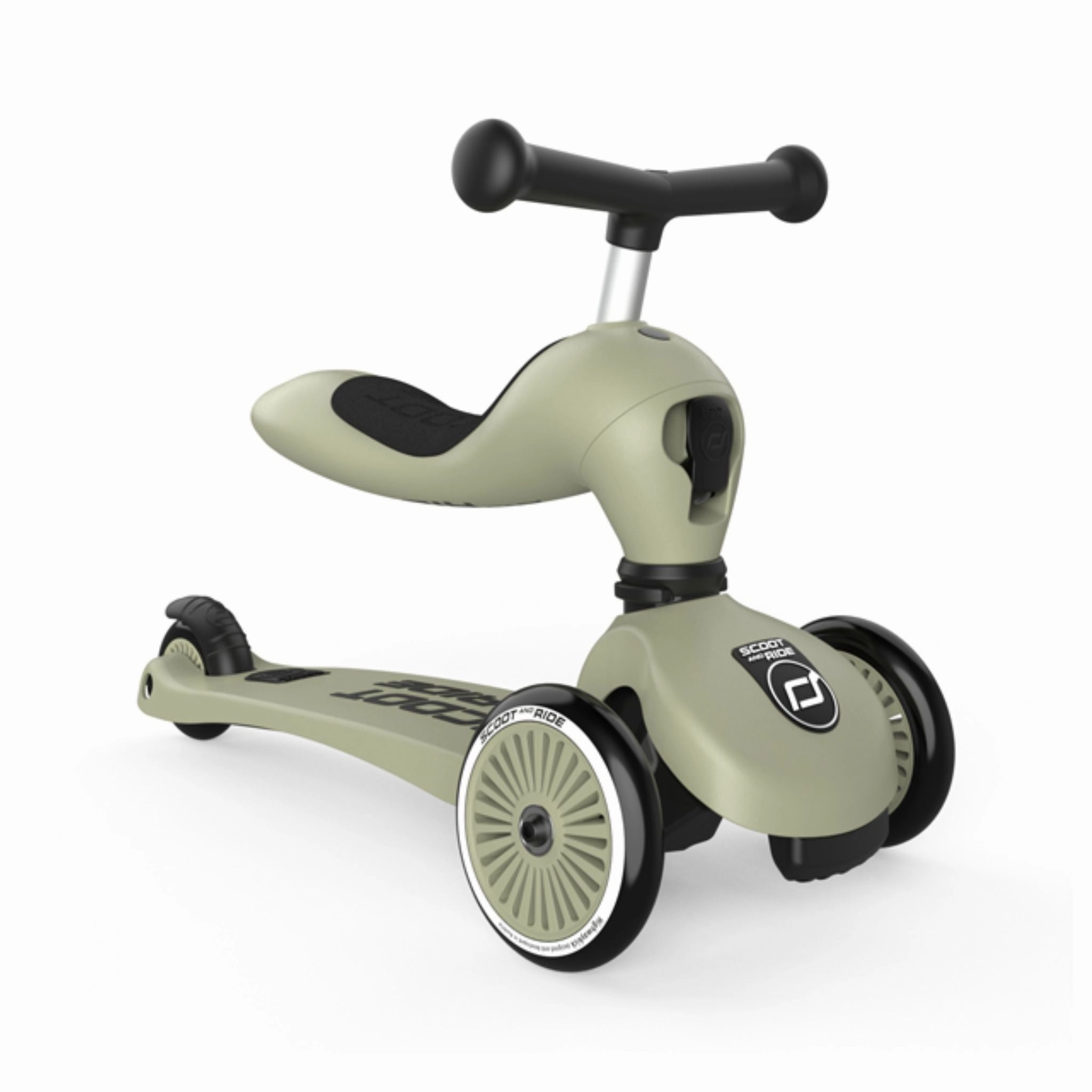 Scoot & Ride Highwaykick 1 Scooter - Olive