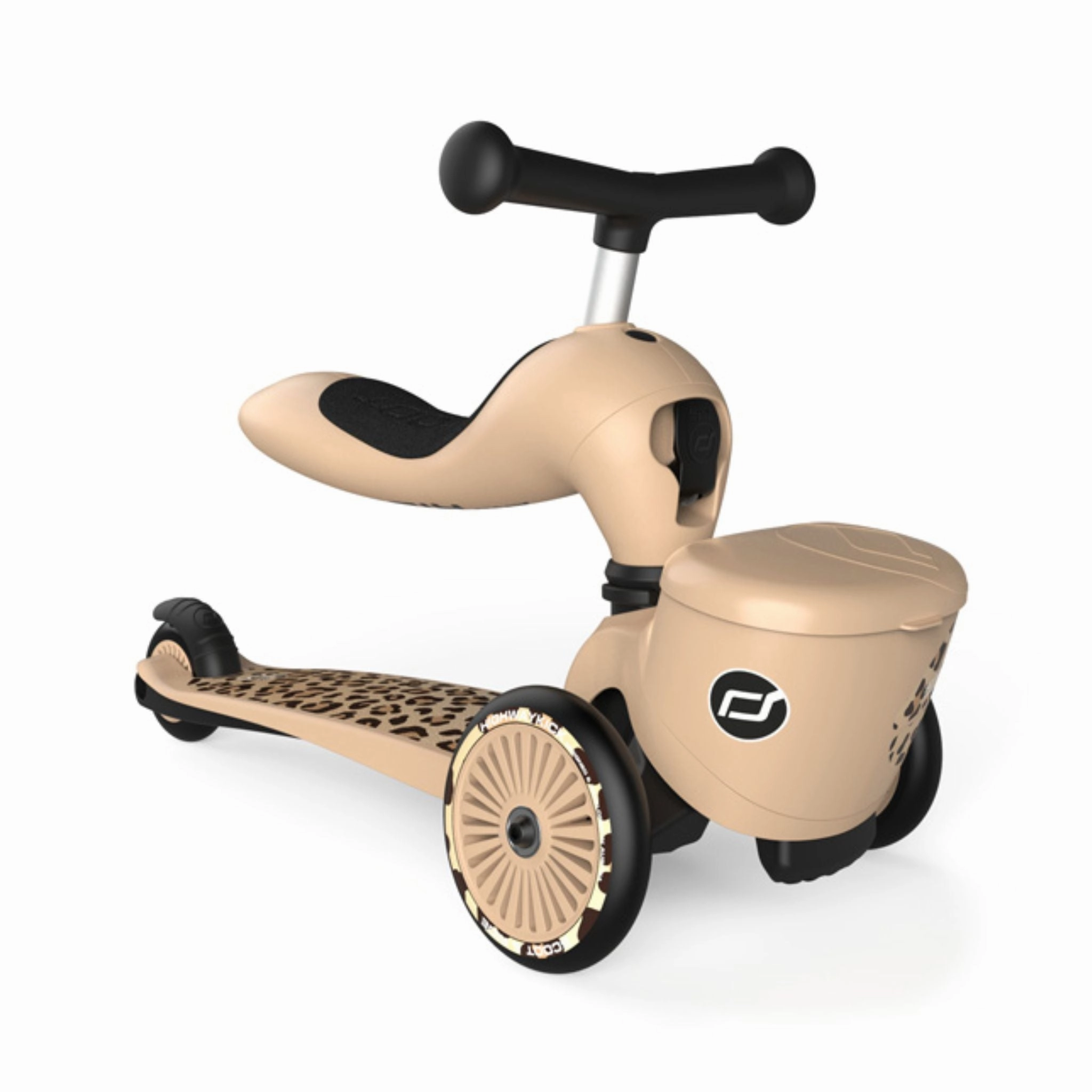 Scoot & Ride Highwaykick 1 Scooter Lifestyle - Leopard