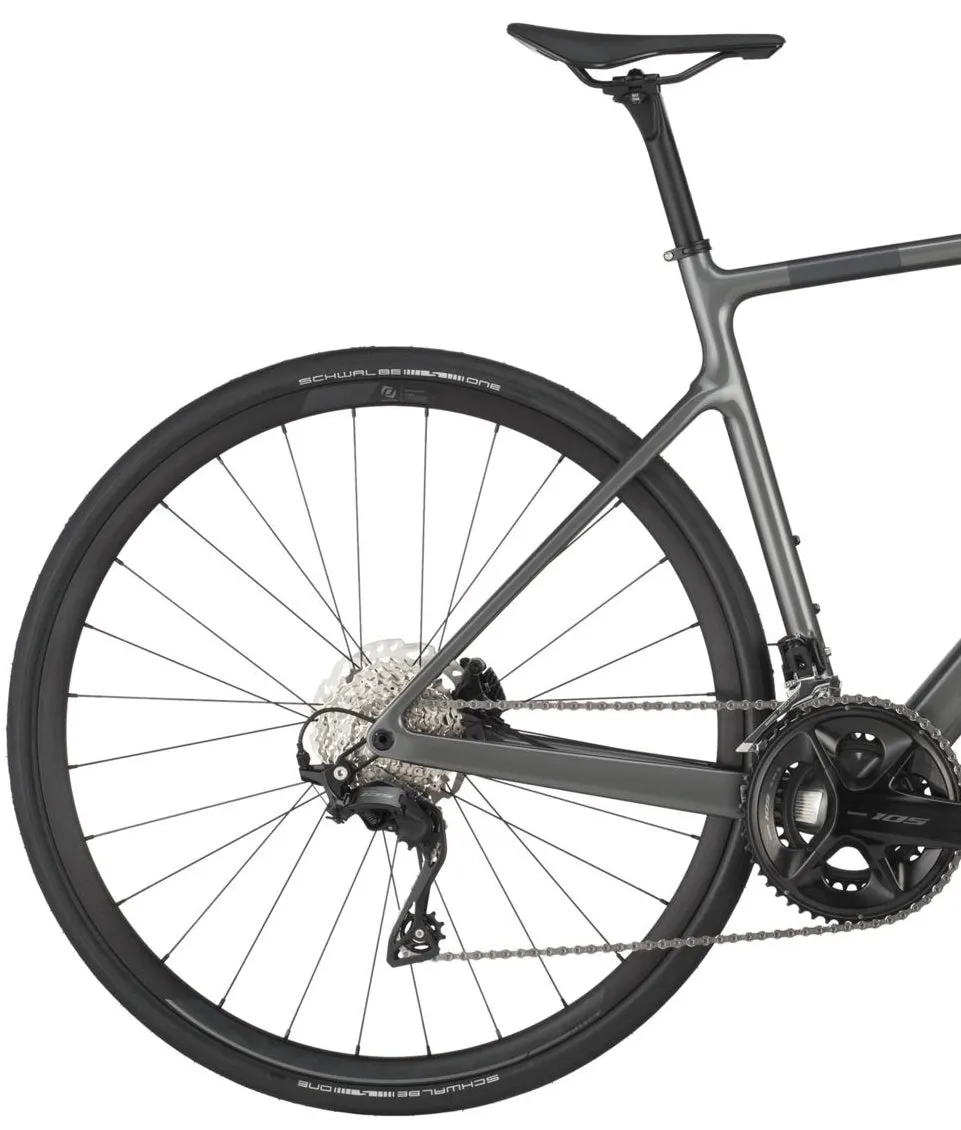 Scott Addict 50 Carbon Road Bike 2025 - Slate Grey