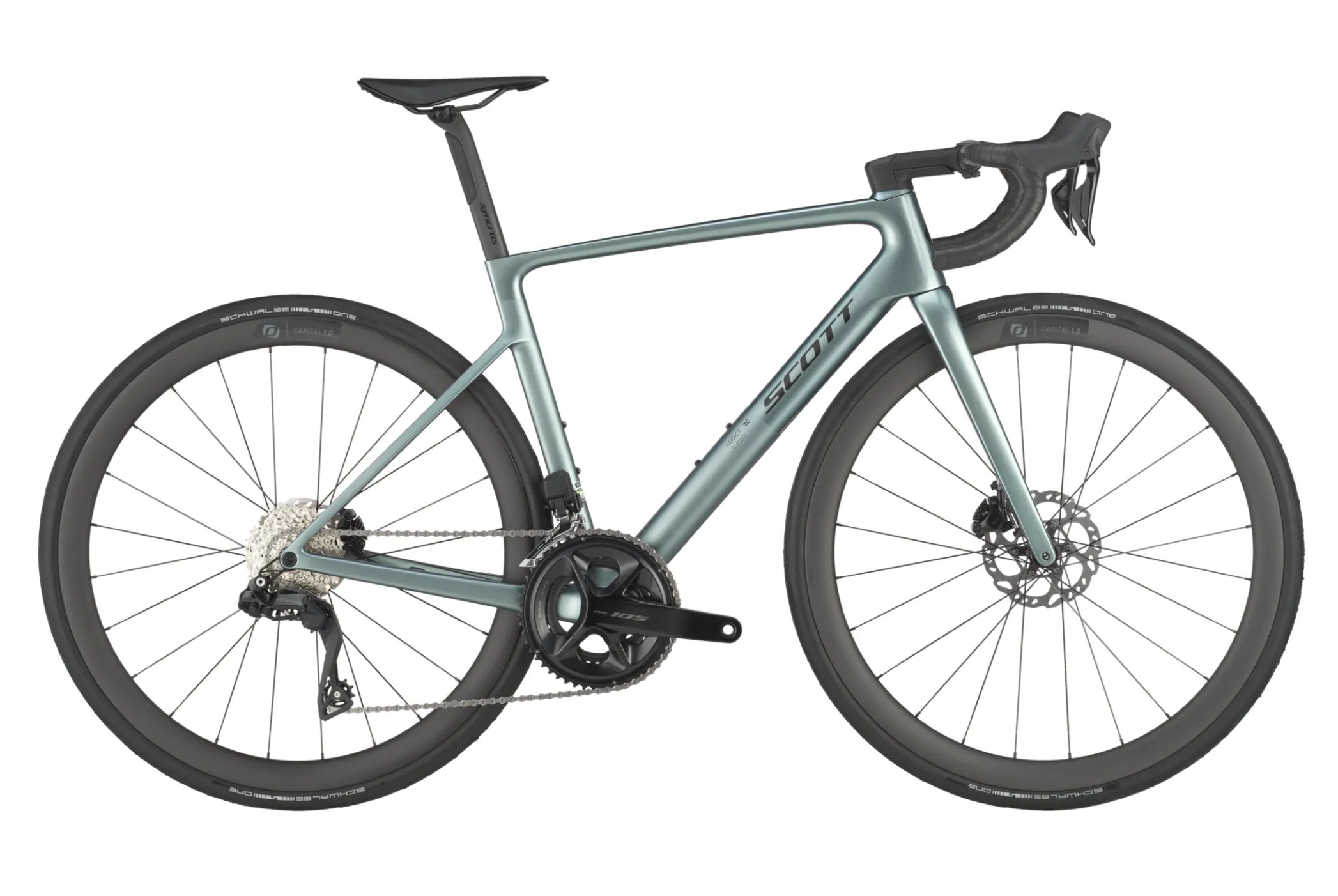 SCOTT Addict RC 30 Bike Whale Grey