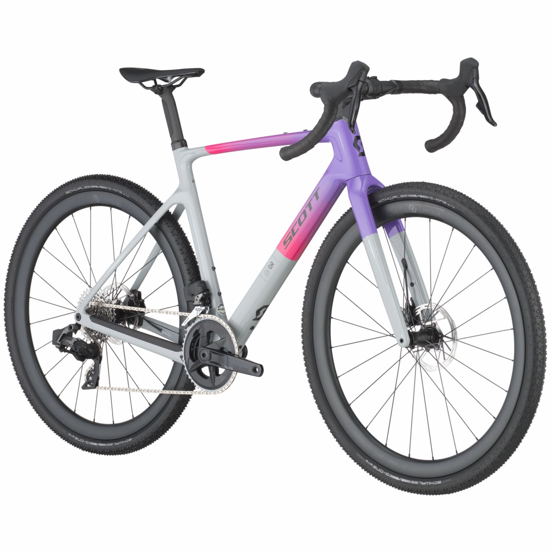 Scott Addict Gravel 20 - Grey purple