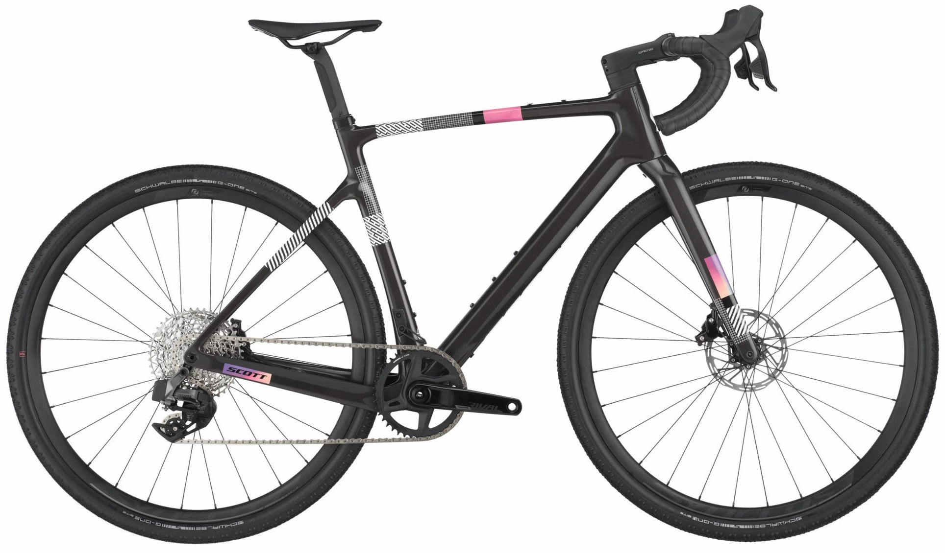 Scott Addict Gravel 30 Carbon Gravel Bike 2025 - Carbon Black