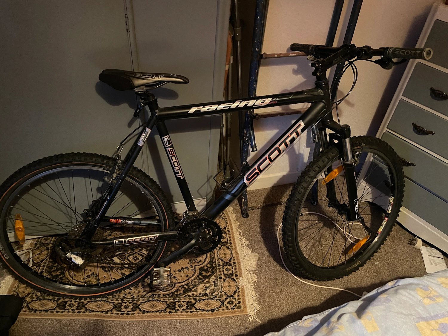 Scott Aspect 750 black/orange 2018