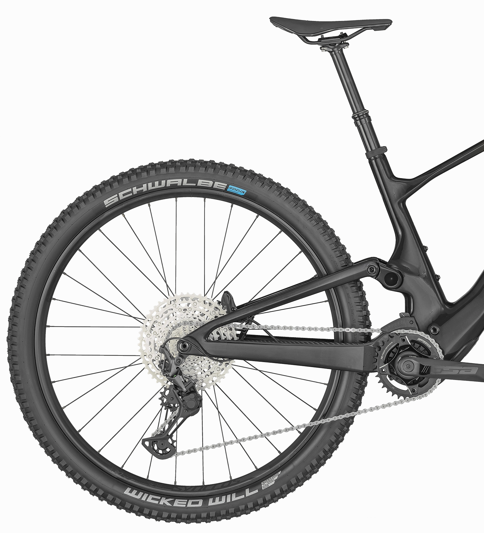 Scott Lumen eRide 910 Cabon Electric Full Suspension Mountain Bike 2024 - Olive Green