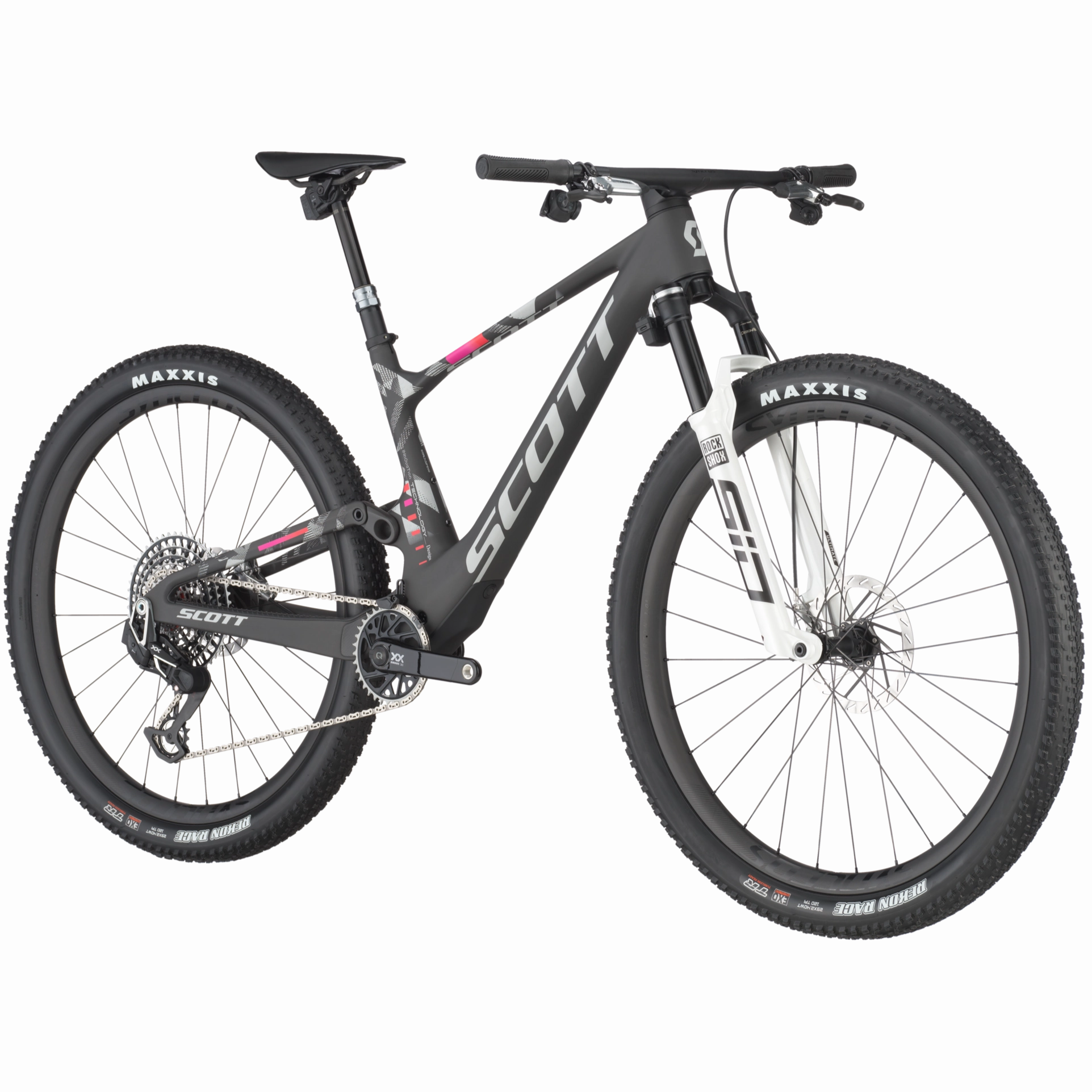 SCOTT Spark RC World Cup Evo Flight Attendant - Black white