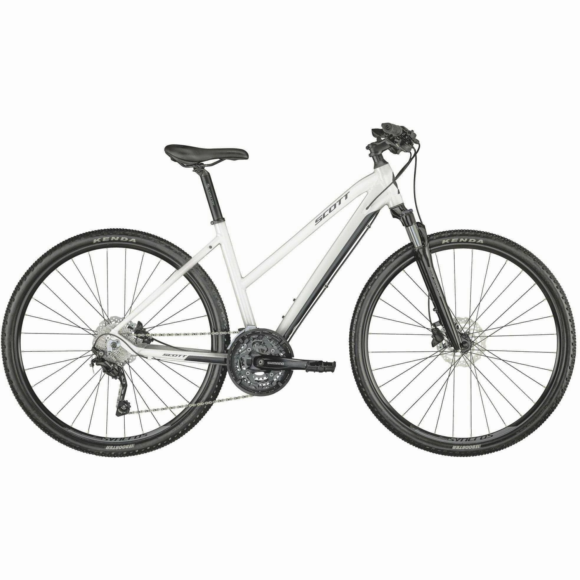 Scott Sub Cross 20 Womens Hybrid Bike 2022 - White