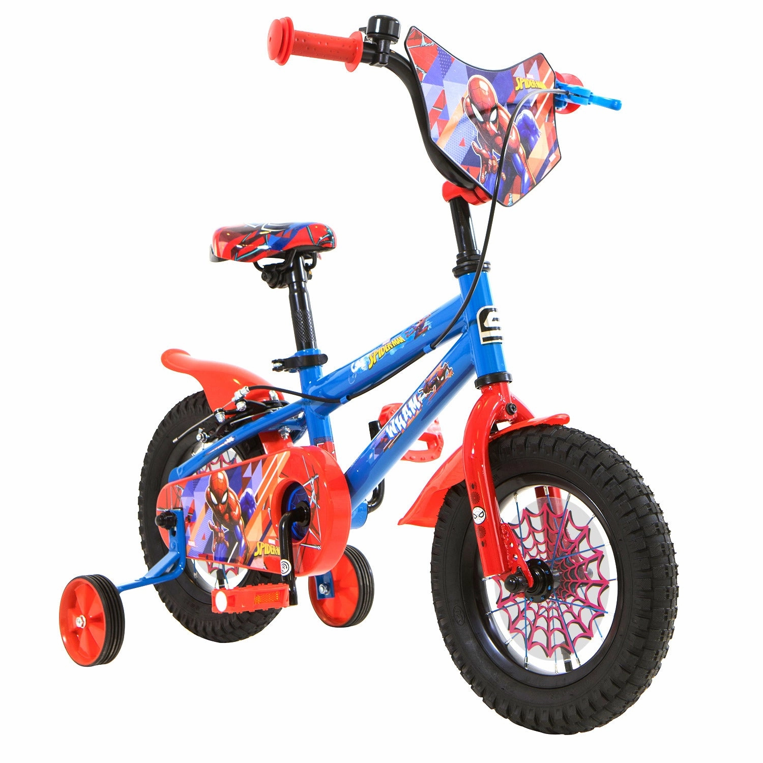 Spartan 12" Marvel Spiderman Premium Bicycle