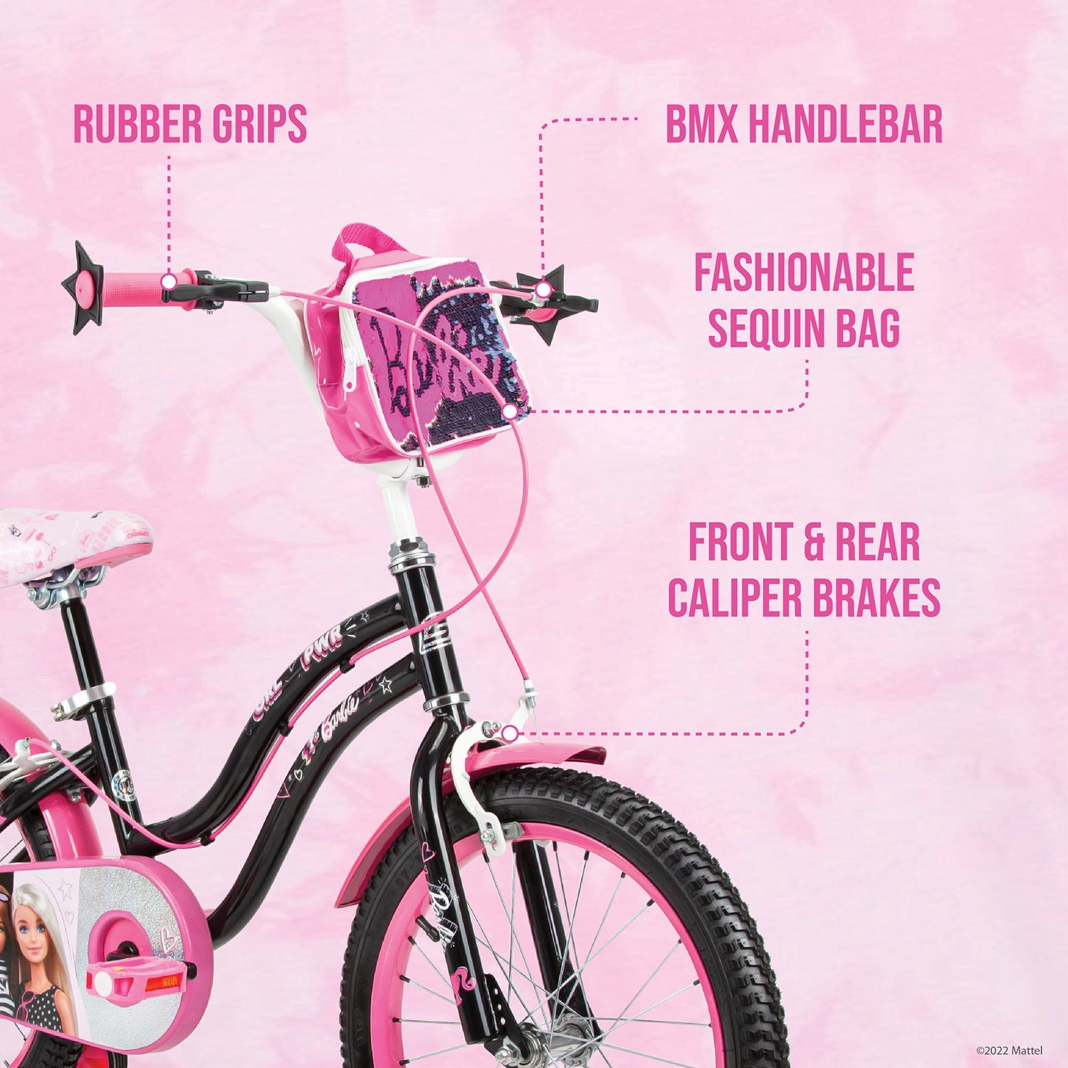 Spartan 18" Barbie Girl Power Bicycle