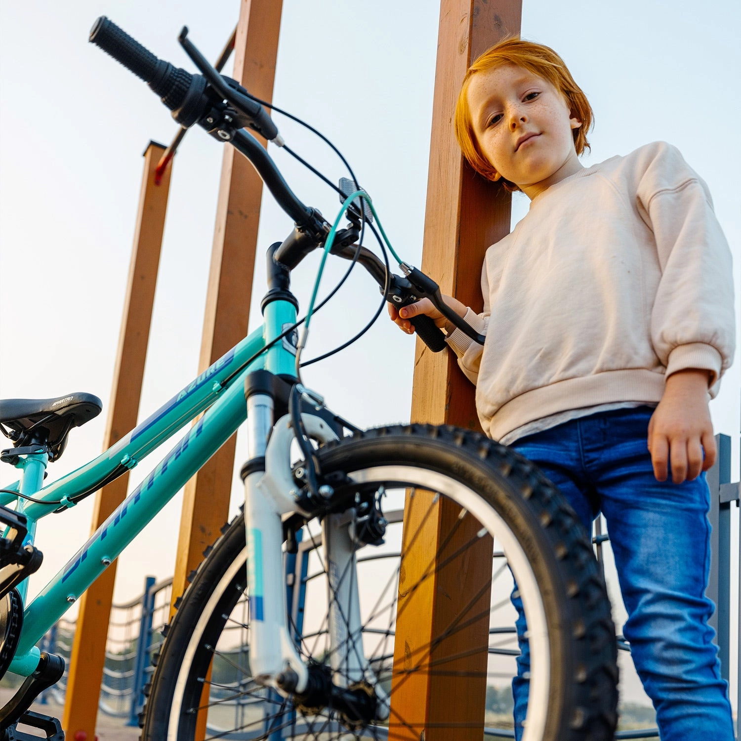 Spartan 20" Azure Girls MTB Bicycle - Teal
